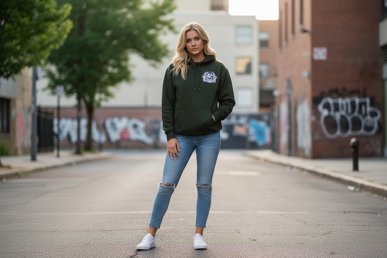 now make her a blonde model